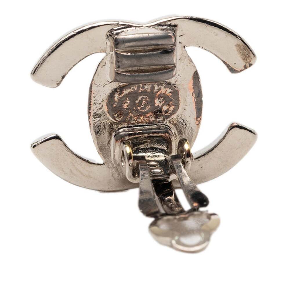 Chanel Cc Logo Turnlock Clip-On #249989C90B - Picture 3 of 3